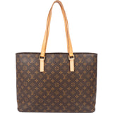 Louis Vuitton Canvas Monogram Luco Shoulder Bag