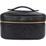 Chanel Caviar Leather Vanity Handbag