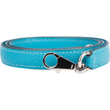 Hermès Blue Leather Palladium Hardware Kelly Strap