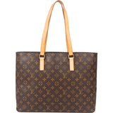 Louis Vuitton Canvas Monogram Luco Shoulder Bag