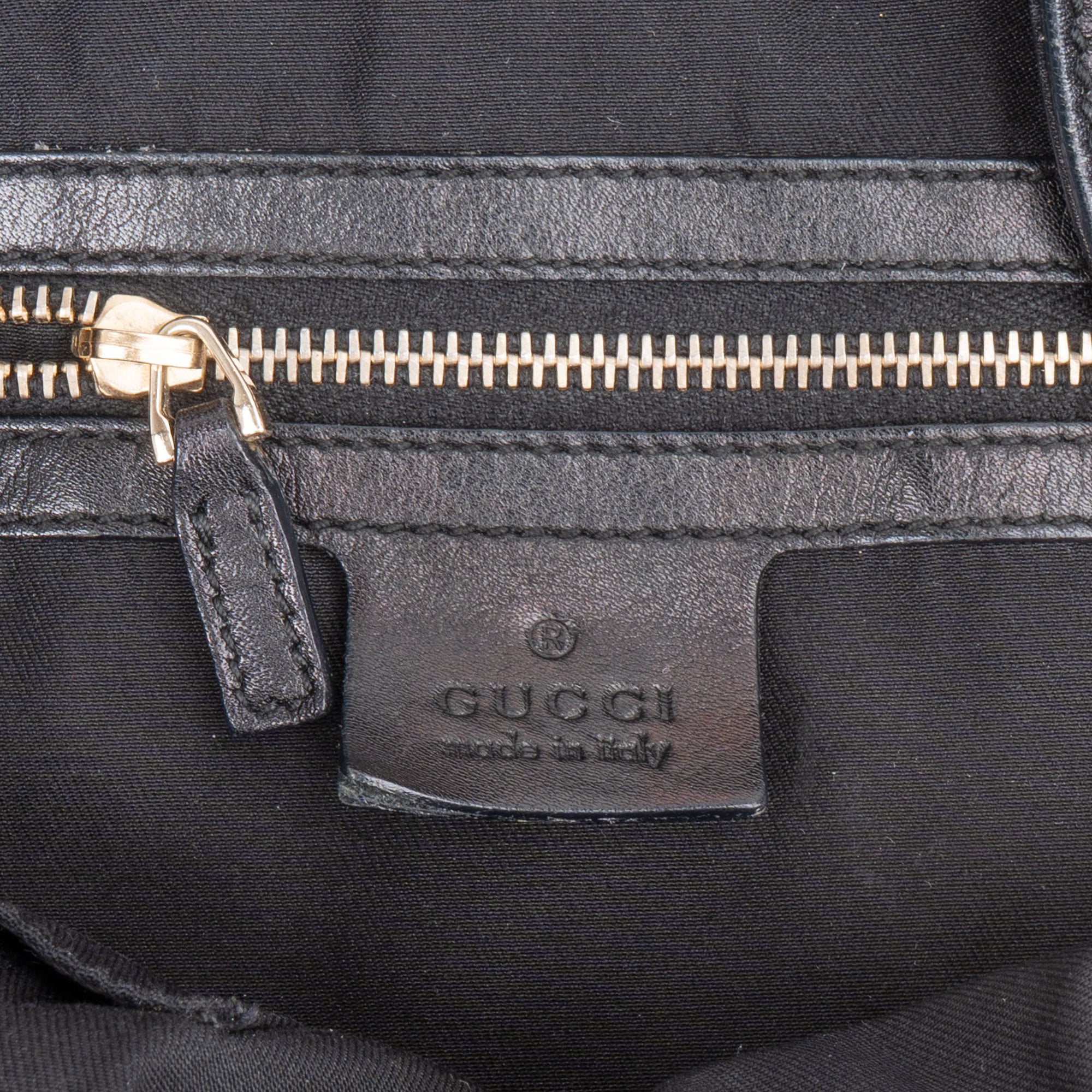 Gucci GG Monogram Bamboo Peggy Handbag - vintageandkickz
