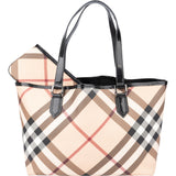 Burberry Nova-Check Monogram Handbag