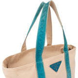 Prada Classic Big Triangle Beach Handbag
