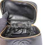 Chanel Caviar Leather Vanity Handbag