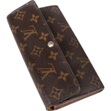 Louis Vuitton Canvas Monogram Sarah Wallet