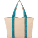 Prada Classic Big Triangle Beach Handbag