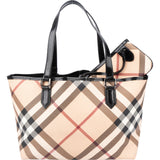 Burberry Nova-Check Monogram Handbag