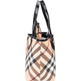Burberry Nova-Check Monogram Handbag