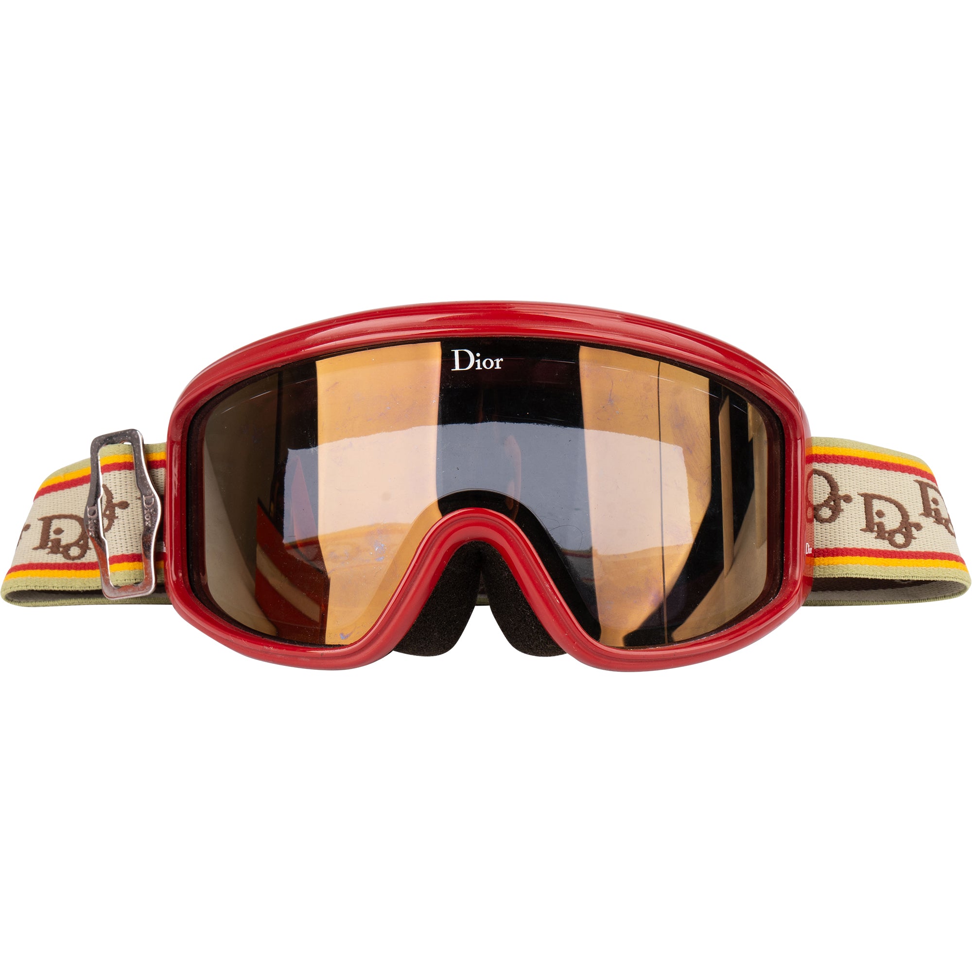 Christian Dior Vintage Raffia DiorAlps Ski Goggles – vintageandkickz