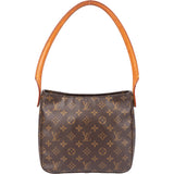 Louis Vuitton Canvas Monogram Looping MM Shoulder Bag