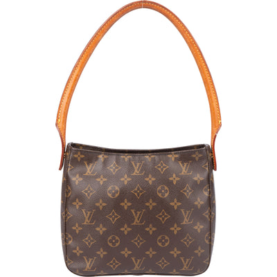 Louis Vuitton Canvas Monogram Looping MM Shoulder Bag