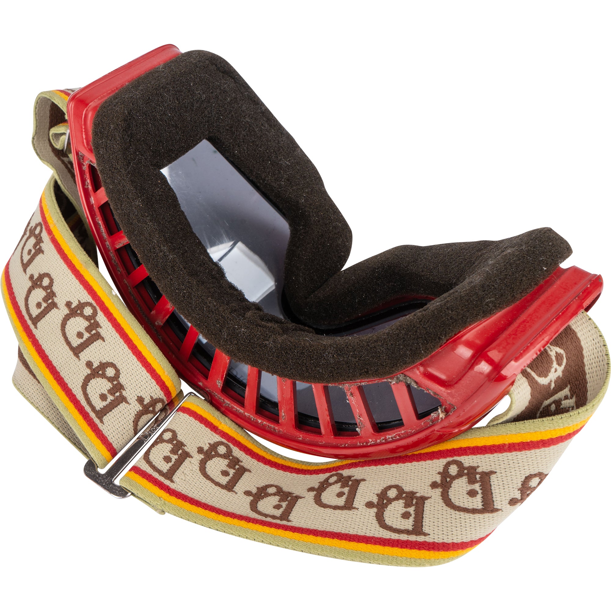 Christian Dior Vintage Raffia DiorAlps Goggles - vintageandkickz