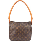 Louis Vuitton Canvas Monogram Looping MM Shoulder Bag