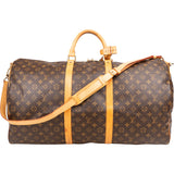 Louis Vuitton Canvas Monogram Keepall 60 Bandouliere