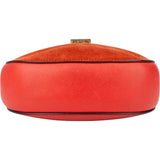 Chloé Rouge Leather Drew Crossbody Bag