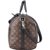 Louis Vuitton Canvas Monogram Macassar Keepall 45 Bandouliere