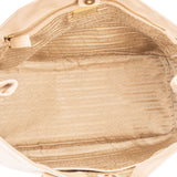 Prada Beige Saffiano Leather Galleria Handbag