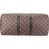 Louis Vuitton Canvas Monogram Macassar Keepall 45 Bandouliere