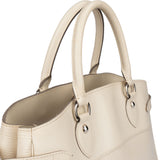 Louis Vuitton Blanc Epi Leather Passy Handbag