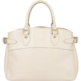 Louis Vuitton Blanc Epi Leather Passy Handbag