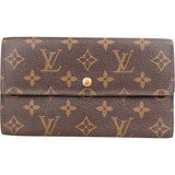 Louis Vuitton Canvas Monogram Sarah Wallet