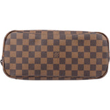 Louis Vuitton Damier Ebene Monogram Neverfull PM Handbag