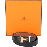 Hermès Bicolor Leather H Women Belt (70)