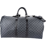 Louis Vuitton Damier Graphit Monogram Keepall 55 Bandouliere