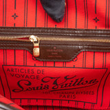Louis Vuitton Damier Ebene Monogram Neverfull PM Handbag