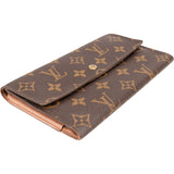 Louis Vuitton Canvas Monogram Sarah Wallet