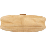 Fendi Suede Leather Limited Baguette Buckle Shoulder Bag