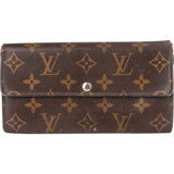 Louis Vuitton Canvas Monogram Sarah Wallet