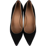 Hermès Noir Suede Lining Heels (34,5)