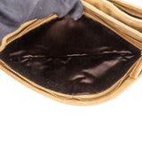 Fendi Suede Leather Limited Baguette Buckle Shoulder Bag