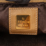 Fendi Suede Leather Limited Baguette Buckle Shoulder Bag
