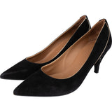 Hermès Noir Suede Lining Heels (34,5)