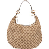Gucci Monogram Twin GG Hobo Bag