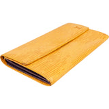 Louis Vuitton Yellow Epi Leather Sarah Wallet