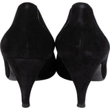 Hermès Noir Suede Lining Heels (34,5)