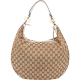 Gucci Monogram Twin GG Hobo Bag