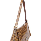 Fendi FF Monogram Baguette Mamma Handbag