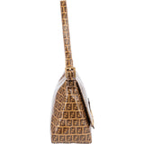 Fendi FF Monogram Baguette Mamma Handbag
