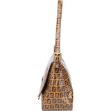 Fendi FF Monogram Baguette Mamma Handbag