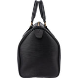 Louis Vuitton Noir Epi Leather Speedy 25 Handbag