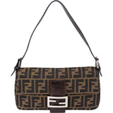 Fendi FF Monogram Baguette Handbag