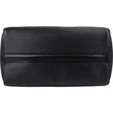 Louis Vuitton Noir Epi Leather Speedy 25 Handbag