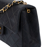 Chanel Quilted Lambskin 24K Gold Mini Single Flap Crossbody Bag