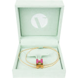 Hermès Golden Pop H Cube Necklace