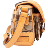 Coach Monogram Pocket Mini Crossbody Bag