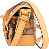 Coach Monogram Pocket Mini Crossbody Bag